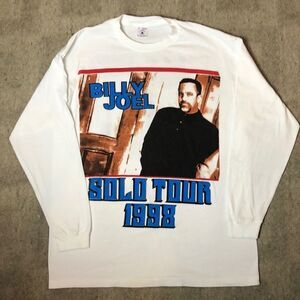 Rare Billy Joel 1998 Sold Out Concert Tour T-Shirt | 2-sided | XL